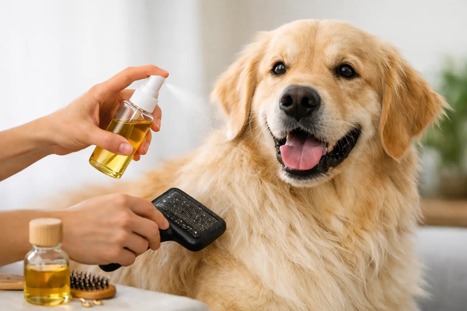 Óleo desembaraçador para cachorro funciona?