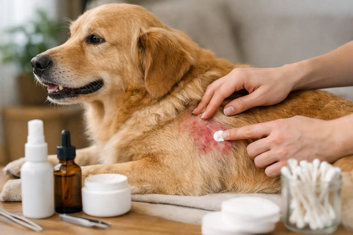 Dermatite canina: tratamento em casa