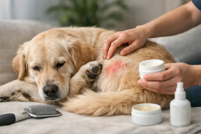 Como aliviar alergia na pele do cachorro