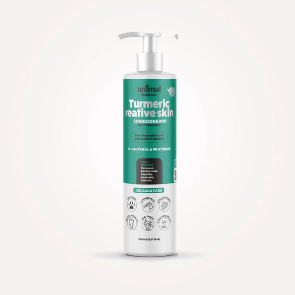 Condicionador Pet - Cúrcuma Reative Skin - 240ml