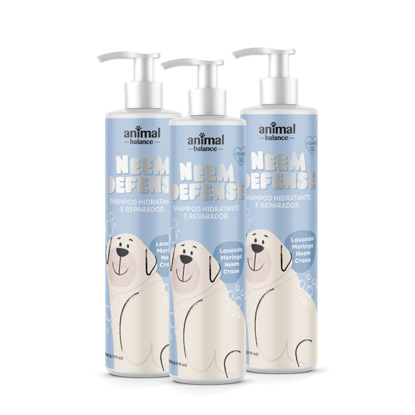 3 Shampoo Neem Defense - Repelente