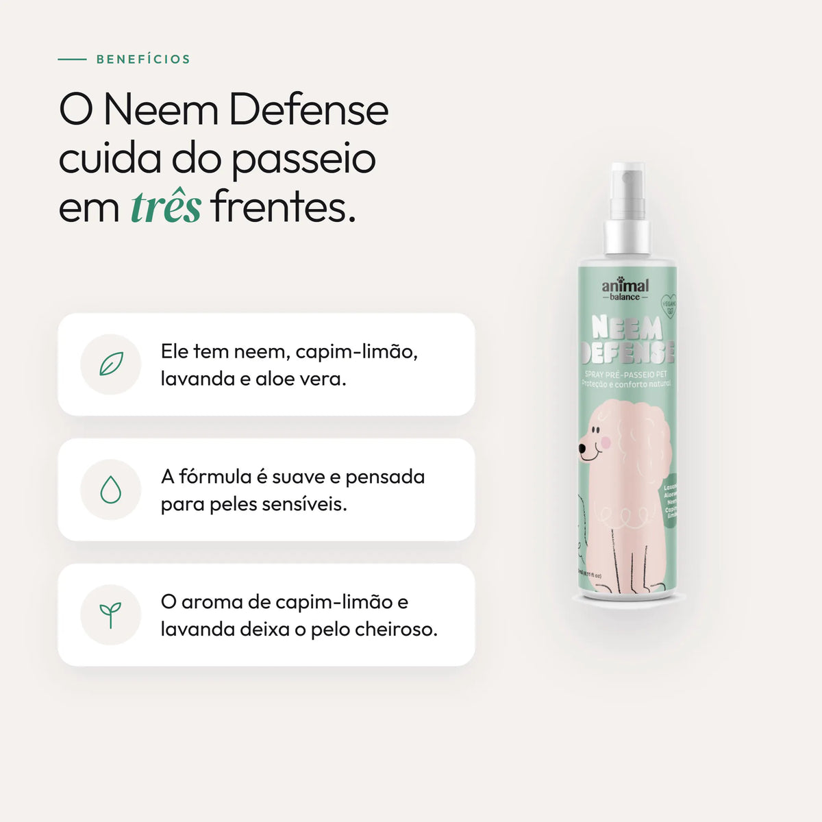 Spray Neem Defense Animal Balance – foto 4
