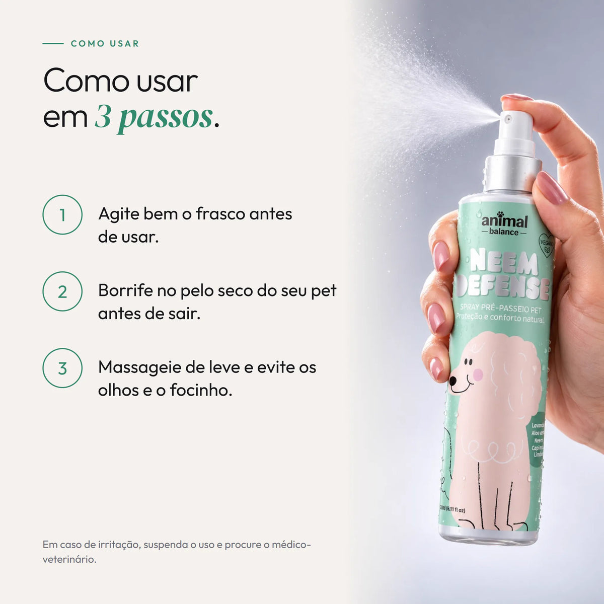 Spray Neem Defense Animal Balance – foto 6