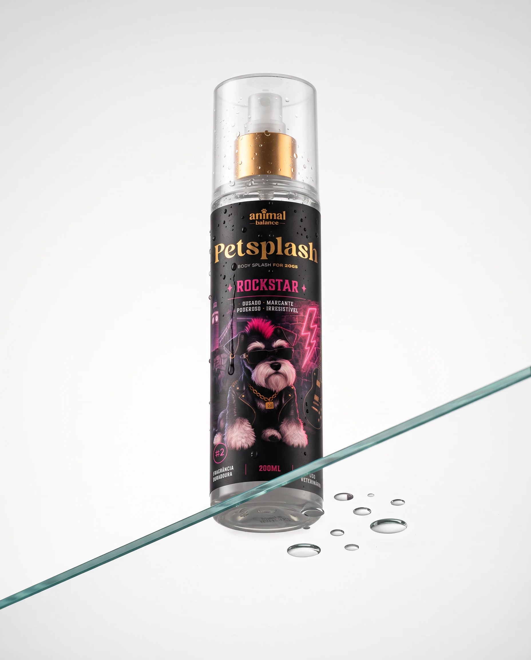 Petsplash® ROCKSTAR [02] inspirado no Dior Sauvage [PRÉ VENDA - RECEBA APÓS 20.09/26]