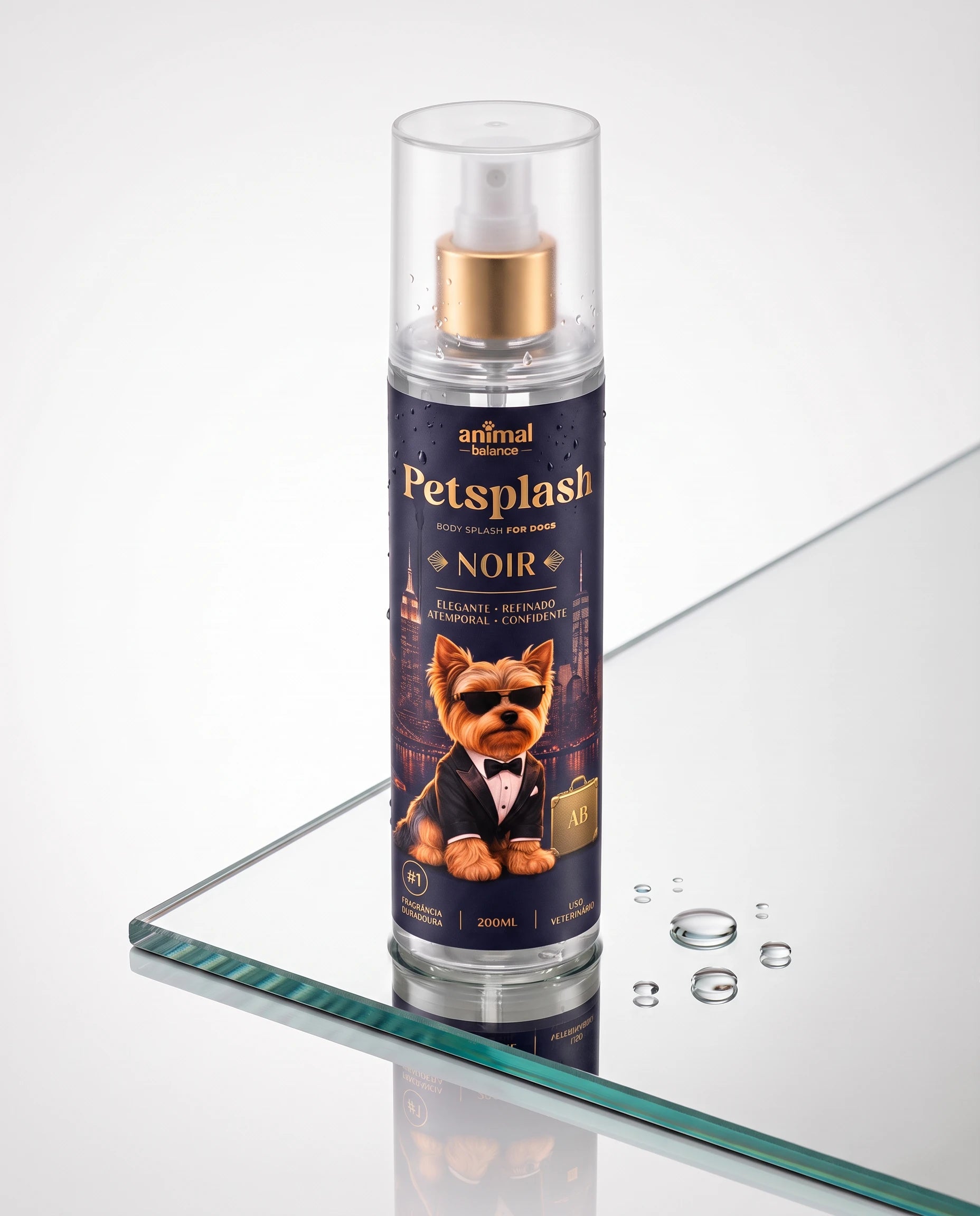 Petsplash® NOIR [01] inspirado no  Bleu de Chanel [PRÉ VENDA - RECEBA APÓS 20.09.26]