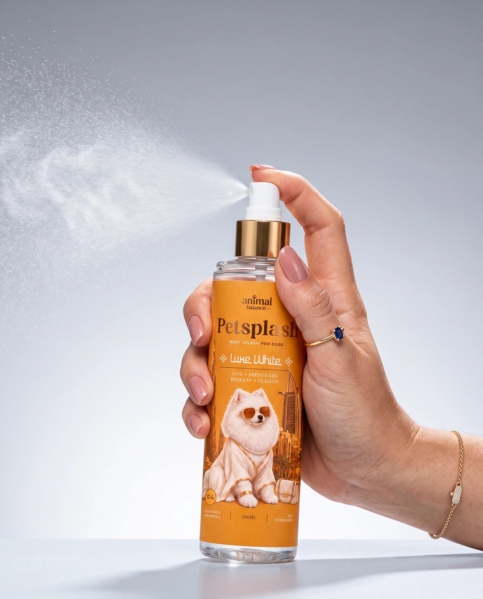Petsplash® LUXE WHITE [04] inspirado no CHLOÉ [PRÉ VENDA - RECEBA APÓS 20.09/26]