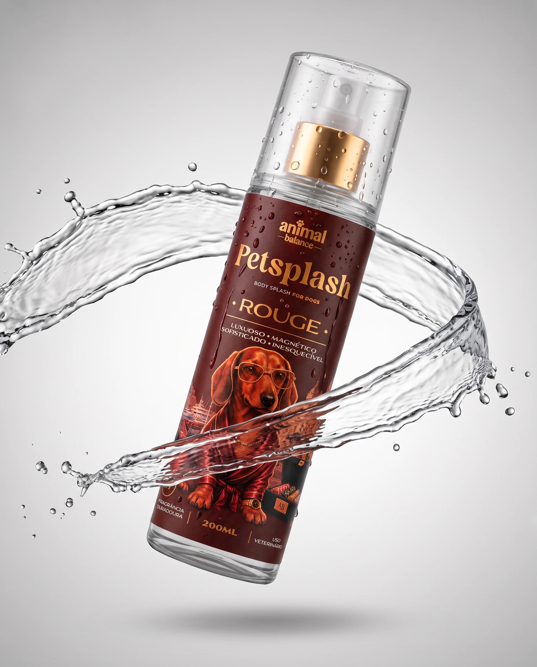 Petsplash® ROUGE [07] inspirado no Baccarat Rouge 540 [PRÉ VENDA - RECEBA APÓS 20.09/26]