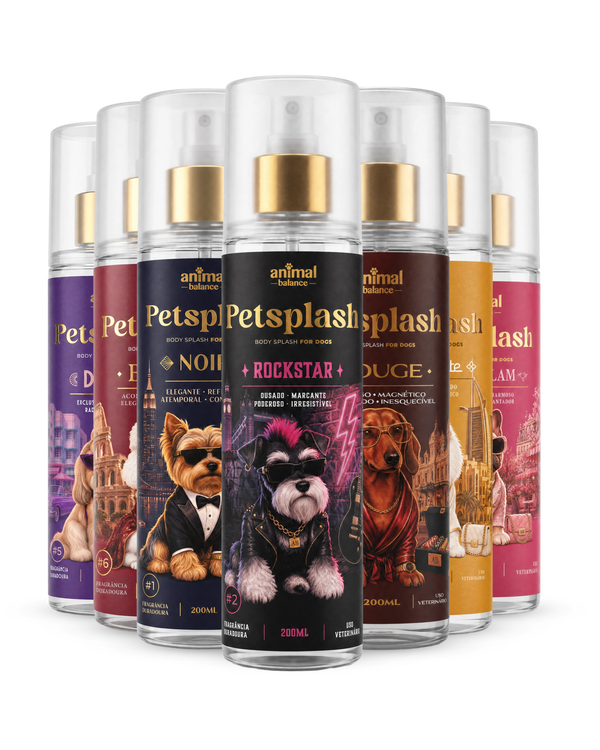 Petsplash® Coleção Volta ao Mundo (as 7 fragrâncias) [PRÉ VENDA - RECEBA APÓS 20.09.26]